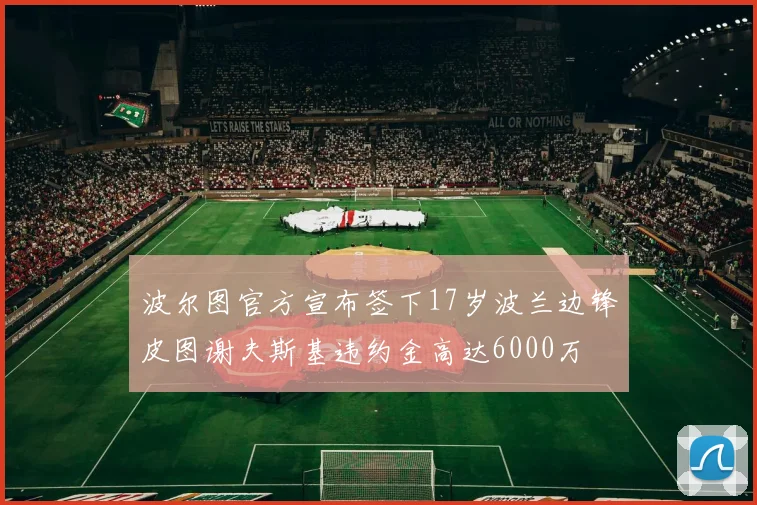 波尔图官方宣布签下17岁波兰边锋皮图谢夫斯基违约金高达6000万
